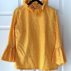 Elizabeth Wilson gingham top